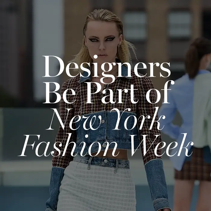 NYFW designer application